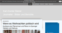Desktop Screenshot of kgbalzer.net
